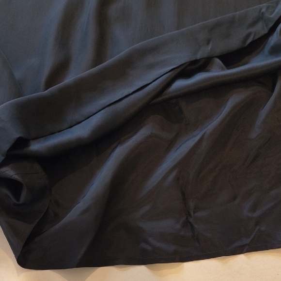 INC International Concepts Strapless Black Dress with Floral Embroidery - Picture 8 of 10